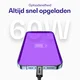 Buddi Flex USB-C naar USB-C Kabel 60W Fast Charge 30cm Zwart afbeelding 4