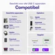 Buddi Flex USB-C naar USB-C Kabel 60W Fast Charge 30cm Zwart afbeelding 6