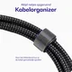 Buddi Flex USB-C naar USB-C Kabel 60W Fast Charge 1M Zwart afbeelding 7