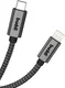 Buddi Flex USB-C naar Lightning Kabel 20W Fast Charge 1M Zwart afbeelding 12