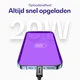 Buddi Flex USB-C naar Lightning Kabel 20W Fast Charge 2M Zwart afbeelding 3