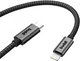 Buddi Flex USB-C naar Lightning Kabel 20W Fast Charge 3M Zwart afbeelding 14