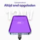 Buddi Flex USB-A naar Lightning Kabel 12W Fast Charge 3M Zwart afbeelding 3