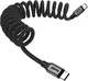 Buddi Flex USB-C naar USB-C Krulsnoer Kabel 60W Fast Charge 1M Zwart afbeelding 14