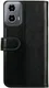 Rosso Element Motorola Moto G04 Hoesje Book Case Wallet Zwart afbeelding 2