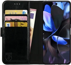Rosso Element Google Pixel 9 / 9 Pro Hoesje Book Case Wallet Zwart afbeelding