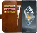 Rosso Element OnePlus 12R Hoesje Book Case Wallet Bruin