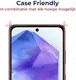 Rosso Samsung Galaxy A55 Tempered Glass Fingerprint en Case Friendly afbeelding 5