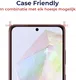 Rosso Samsung Galaxy A35 Tempered Glass Fingerprint en Case Friendly afbeelding 5