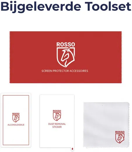 Rosso Samsung Galaxy A35 Tempered Glass Fingerprint en Case Friendly afbeelding 7