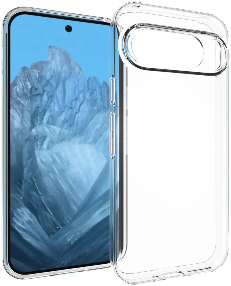 Google Pixel 9 / 9 Pro Hoesje Dun TPU Back Cover Transparant afbeelding 2