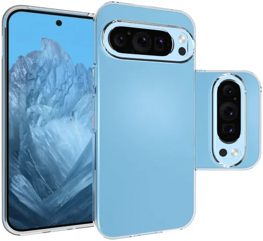 Google Pixel 9 / 9 Pro Hoesje Dun TPU Back Cover Transparant afbeelding 9