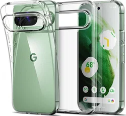 Google Pixel 9 / 9 Pro Hoesje Dun TPU Back Cover Transparant afbeelding
