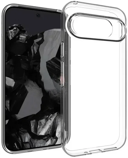 Google Pixel 9 Pro XL Hoesje Dun TPU Back Cover Transparant afbeelding 2