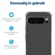 Google Pixel 9 Pro XL Hoesje Schokbestendig en Dun TPU Back Cover Transparant afbeelding 6