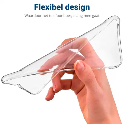 Google Pixel 9 Pro XL Hoesje Schokbestendig en Dun TPU Back Cover Transparant afbeelding 8