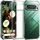 Google Pixel 9 Pro XL Hoesje Schokbestendig en Dun TPU Back Cover Transparant afbeelding 1