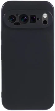 Google Pixel 9 / 9 Pro Hoesje Dun TPU Back Cover Matte Zwart
