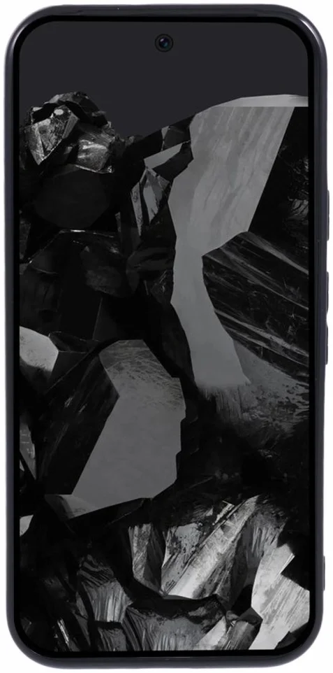 Google Pixel 9 / 9 Pro Hoesje Dun TPU Back Cover Matte Zwart afbeelding 6