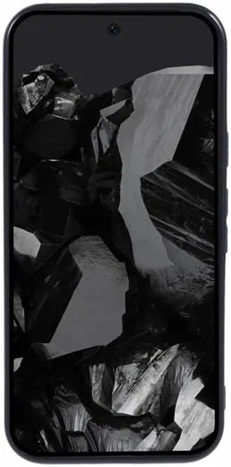 Google Pixel 9 / 9 Pro Hoesje Dun TPU Back Cover Matte Zwart afbeelding 6