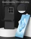 OnePlus 12R Hoesje Matte Back Cover Dun TPU Zwart afbeelding 3