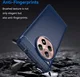 OnePlus 12R Hoesje Geborsteld TPU Flexibele Back Cover Blauw afbeelding 4