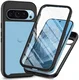 Google Pixel 9 / 9 Pro Hoesje Full Protect 360° Cover Hybride Zwart