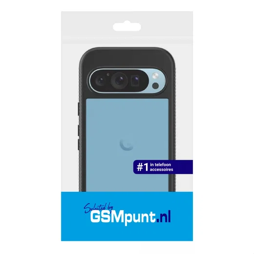 Google Pixel 9 / 9 Pro Hoesje Full Protect 360° Cover Hybride Rood afbeelding 11