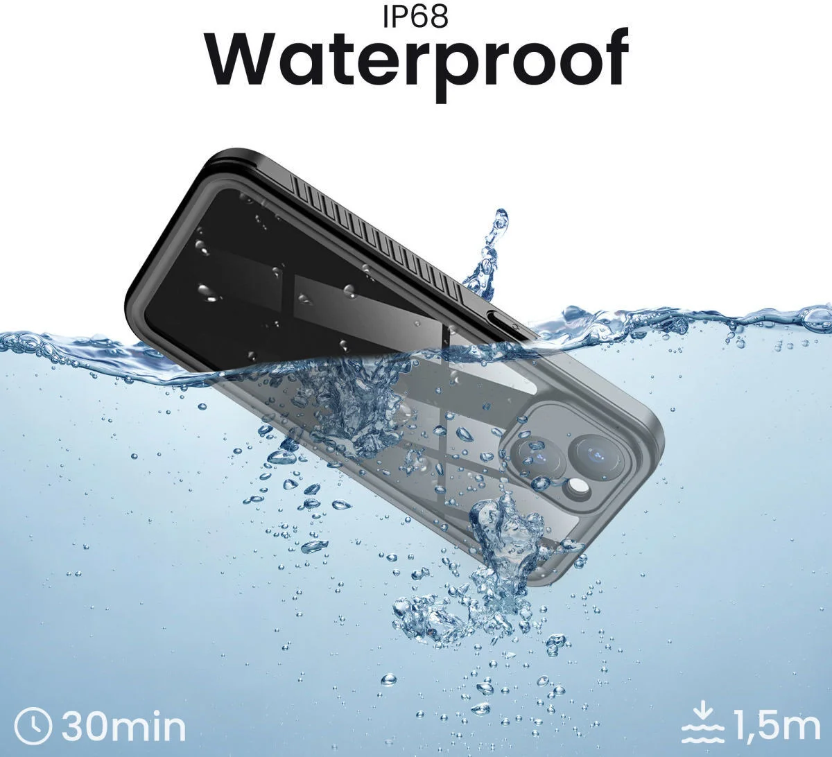 SBG Outdoor Case Google Pixel 9 Waterdicht Zwart afbeelding 4