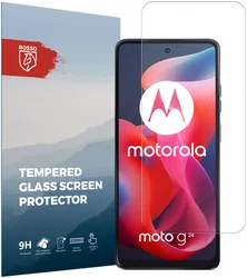 Rosso Motorola Moto G24 9H Tempered Glass Screen Protector afbeelding