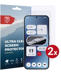 Rosso Nothing Phone (2a) / (2a) Plus Screen Protector Ultra Clear Duo Pack afbeelding