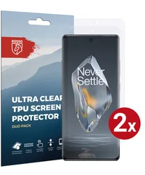 Rosso OnePlus 12R Screen Protector Ultra Clear Duo Pack afbeelding
