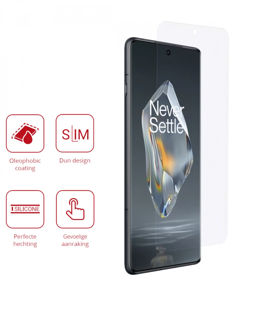 Rosso OnePlus 12R Screen Protector Ultra Clear Duo Pack afbeelding 2
