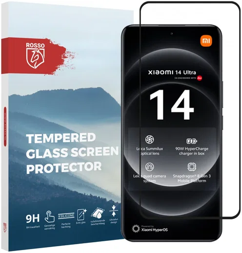 Rosso Xiaomi 14 Ultra 9H Tempered Glass Screen Protector afbeelding 1