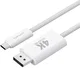 4smarts USB-C naar DisplayPort Video Kabel 4K 60Hz 2 Meter Wit afbeelding 8
