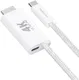 4smarts USB-C naar HDMI Video Kabel 4K 60Hz (100W) 2 Meter Wit afbeelding 1