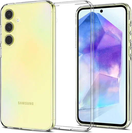 Spigen Liquid Crystal Samsung Galaxy A55 Hoesje Back Cover Transparant afbeelding 9
