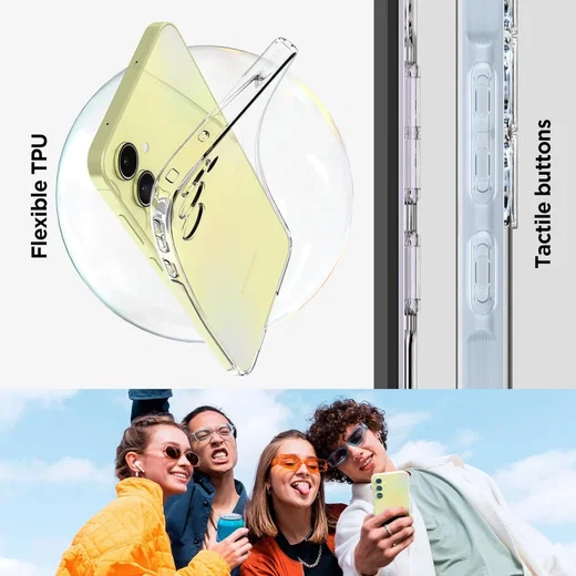 Spigen Liquid Crystal Samsung Galaxy A55 Hoesje Back Cover Transparant afbeelding 7