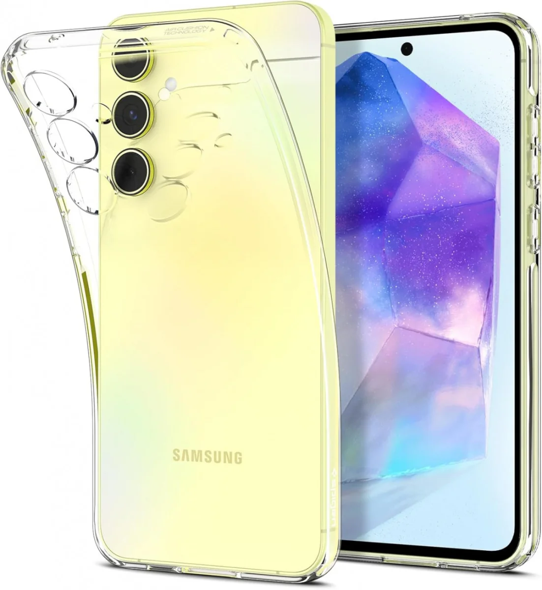 Spigen Liquid Crystal Samsung Galaxy A55 Hoesje Back Cover Transparant afbeelding 1
