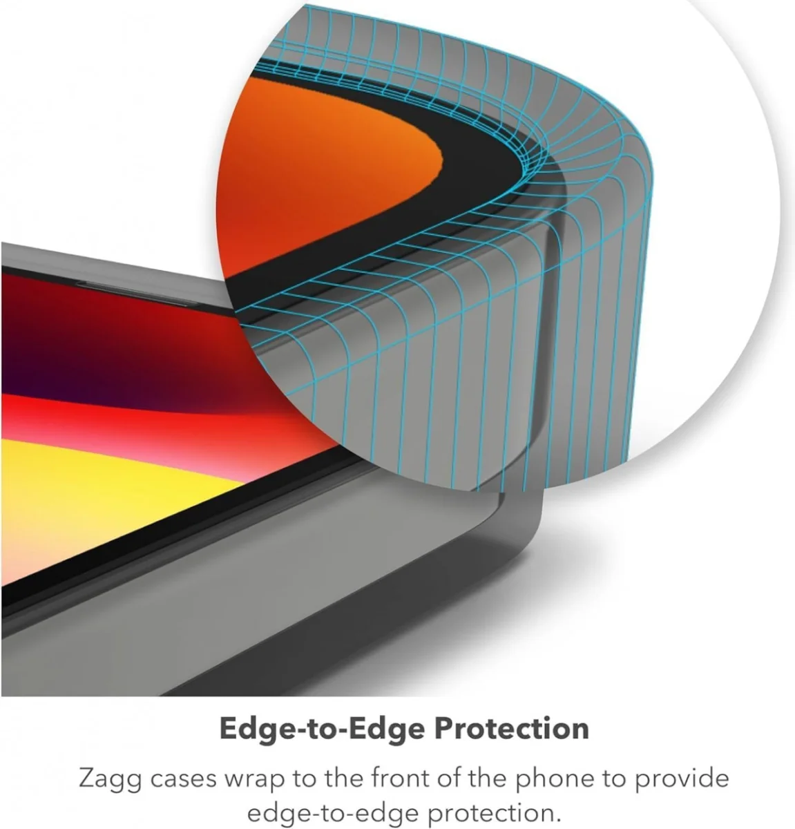 ZAGG Luxe Samsung Galaxy A15 Hoesje 3M Valbescherming Zwart afbeelding 3