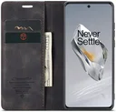 CaseMe 013 OnePlus 12 Hoesje Book Case met Standaard Zwart
