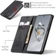 CaseMe 013 OnePlus 12 Hoesje Book Case met Standaard Zwart afbeelding 5