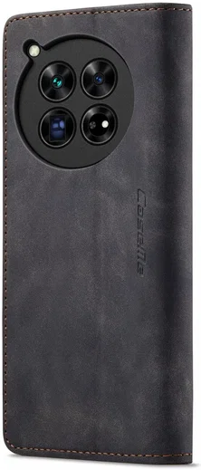 CaseMe 013 OnePlus 12 Hoesje Book Case met Standaard Zwart afbeelding 7