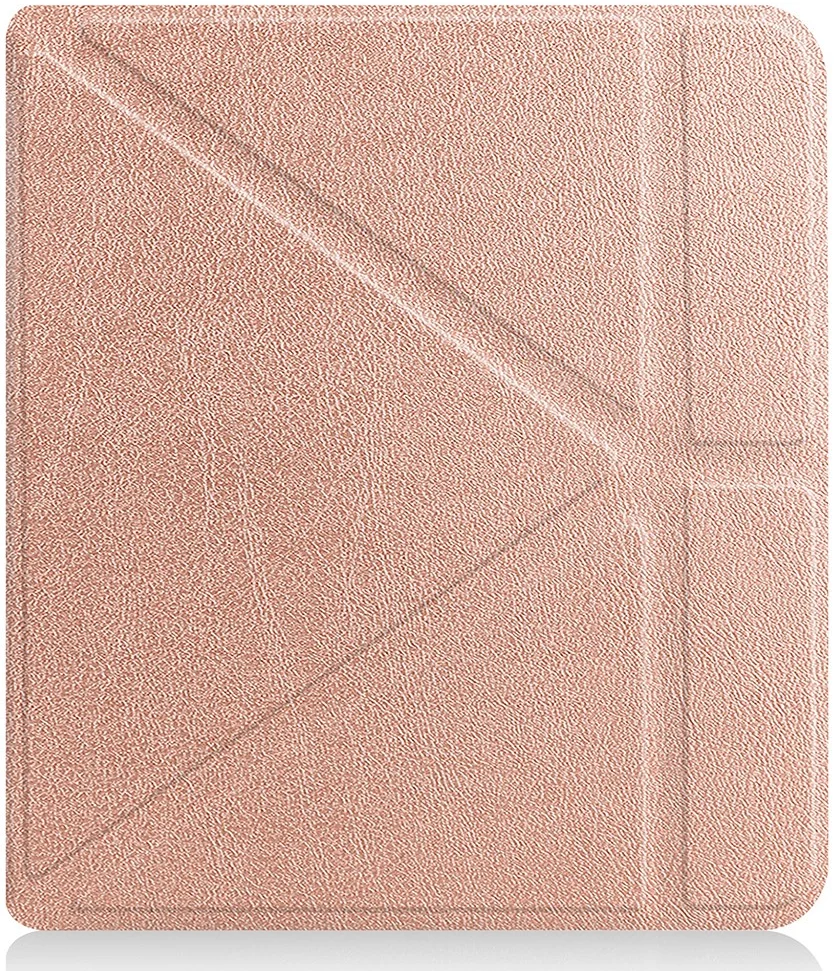 Kobo Sage Hoes Origami Book Case met Standaard Roze Goud afbeelding 2