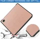 Kobo Sage Hoes Origami Book Case met Standaard Roze Goud afbeelding 7