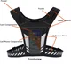 Reflecterend Hardloopvest met Bidonhouder en Telefoonhouder Zwart afbeelding 3