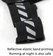 Reflecterend Hardloopvest met Bidonhouder en Telefoonhouder Zwart afbeelding 7
