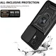 Motorola Edge 30 Neo Hoesje met Camera Slider en Kickstand Ring Zwart afbeelding 3