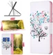 Oppo A78 4G Hoesje Portemonnee Book Case Boom Print afbeelding 4