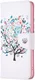 Oppo A78 4G Hoesje Portemonnee Book Case Boom Print afbeelding 5